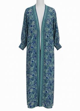 Palak Robe Women's One Size Dress Gown Boho Beach Cover Up Resort Maxi Dress